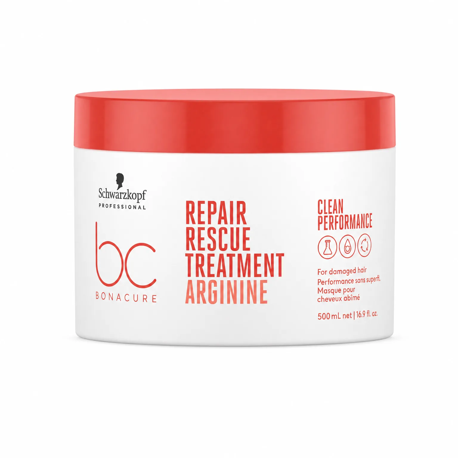 BC Bonacure Peptide Repair Rescue מסכה להזנה עמוקה לשיער עבה ופגום 500 מ"ל