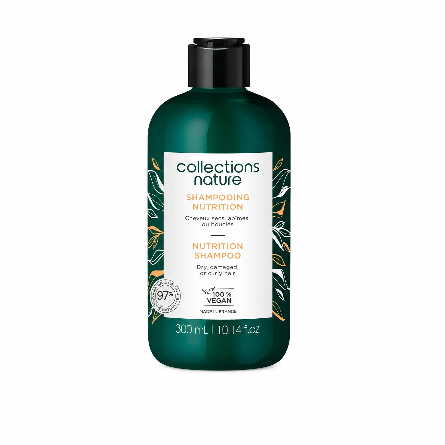 שמפו הזנה Nature Nutri Plus של Collection Nature לשיער יבש 300 מ"ל - Eugene Perma