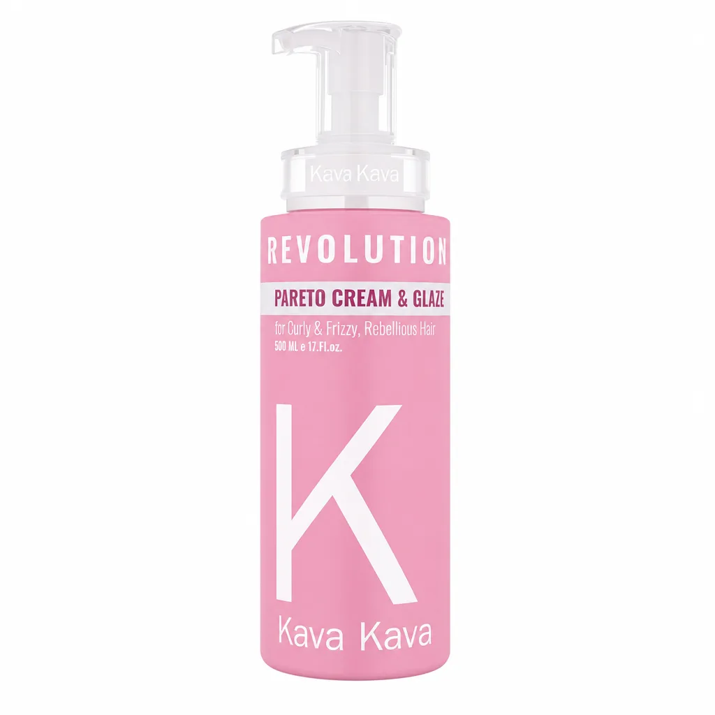 קרם גלייז לעיצוב שיער מתולתל KAVA KAVA 500 מ"ל