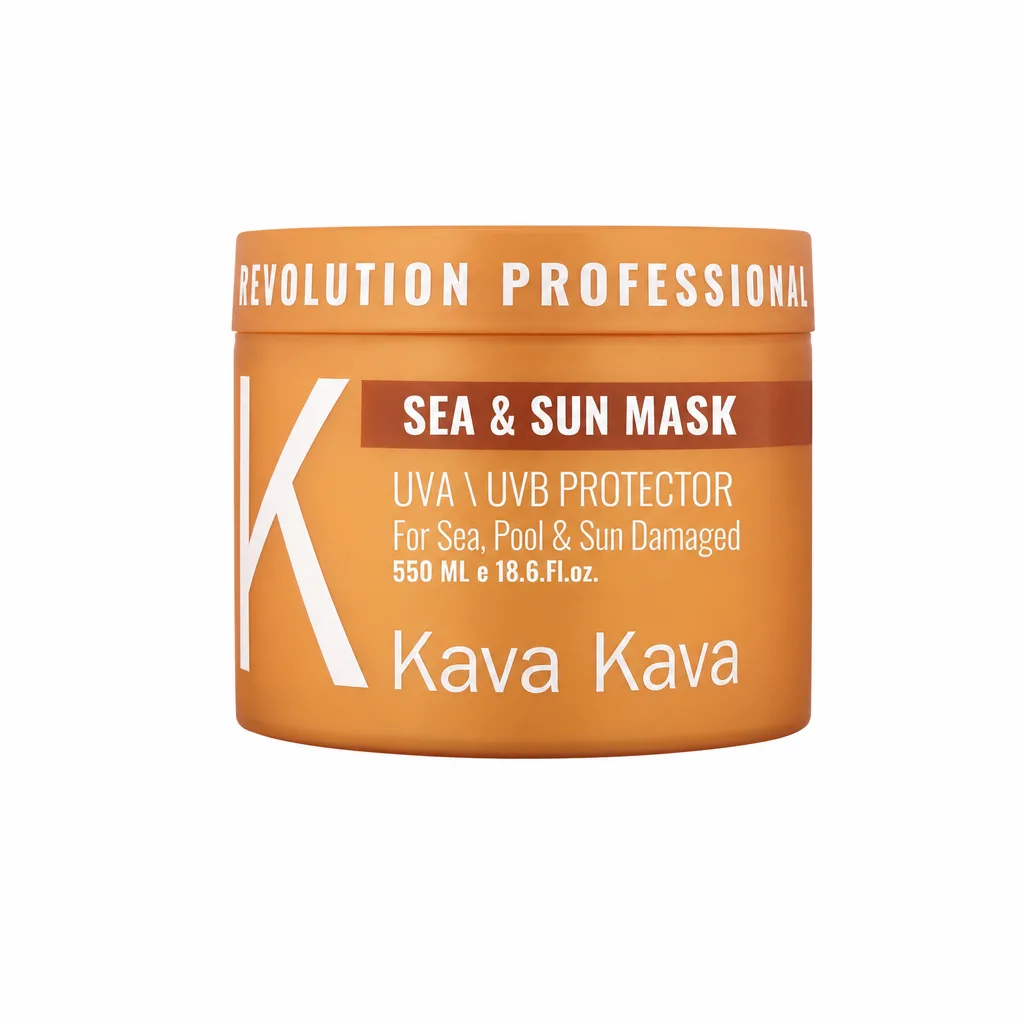 מסיכת קיץ להזנה והגנה מנזקי השמש KAVA KAVA 550 מ"ל