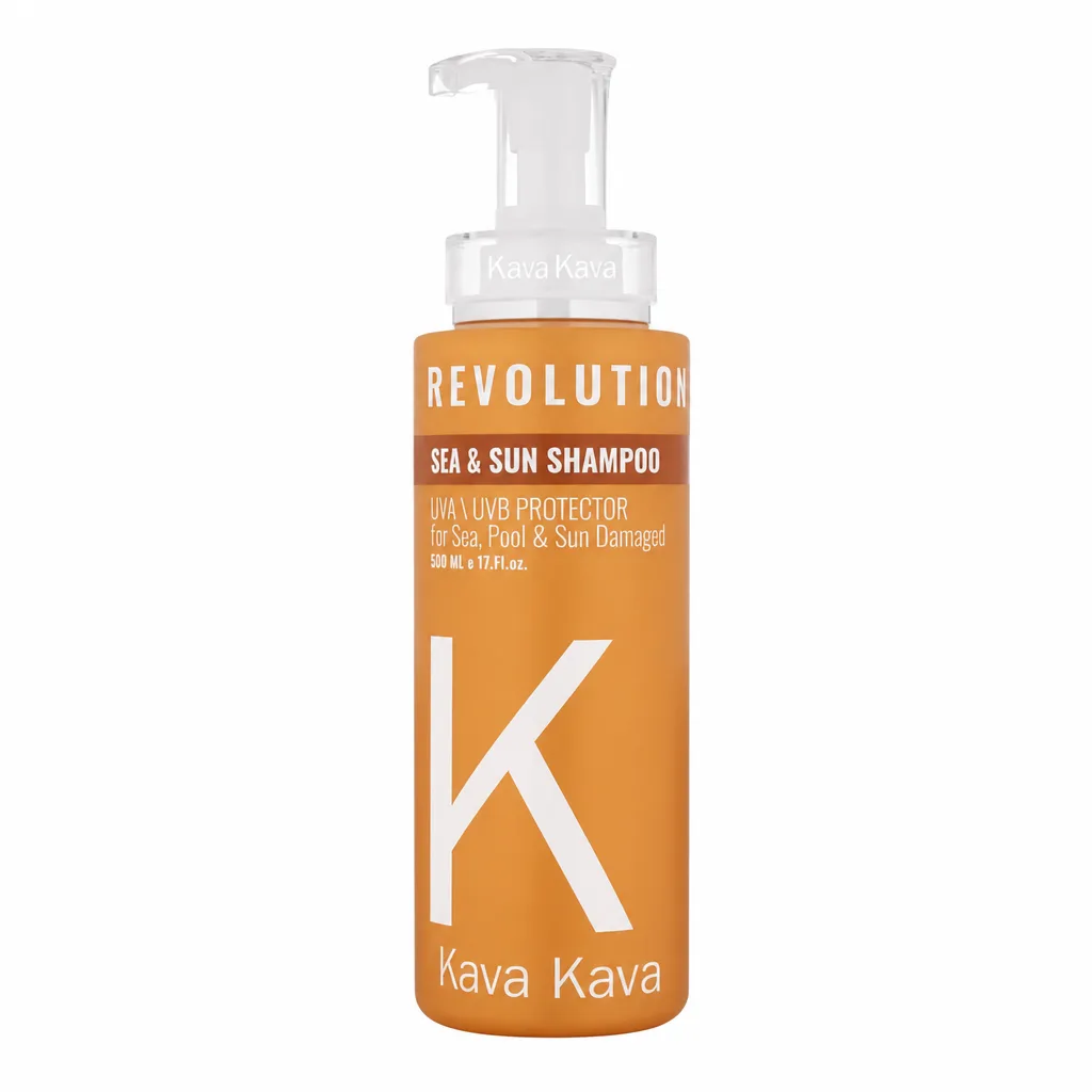 שמפו ללא מלחים להזנה והגנה מנזקי השמש KAVA KAVA 500 מ"ל