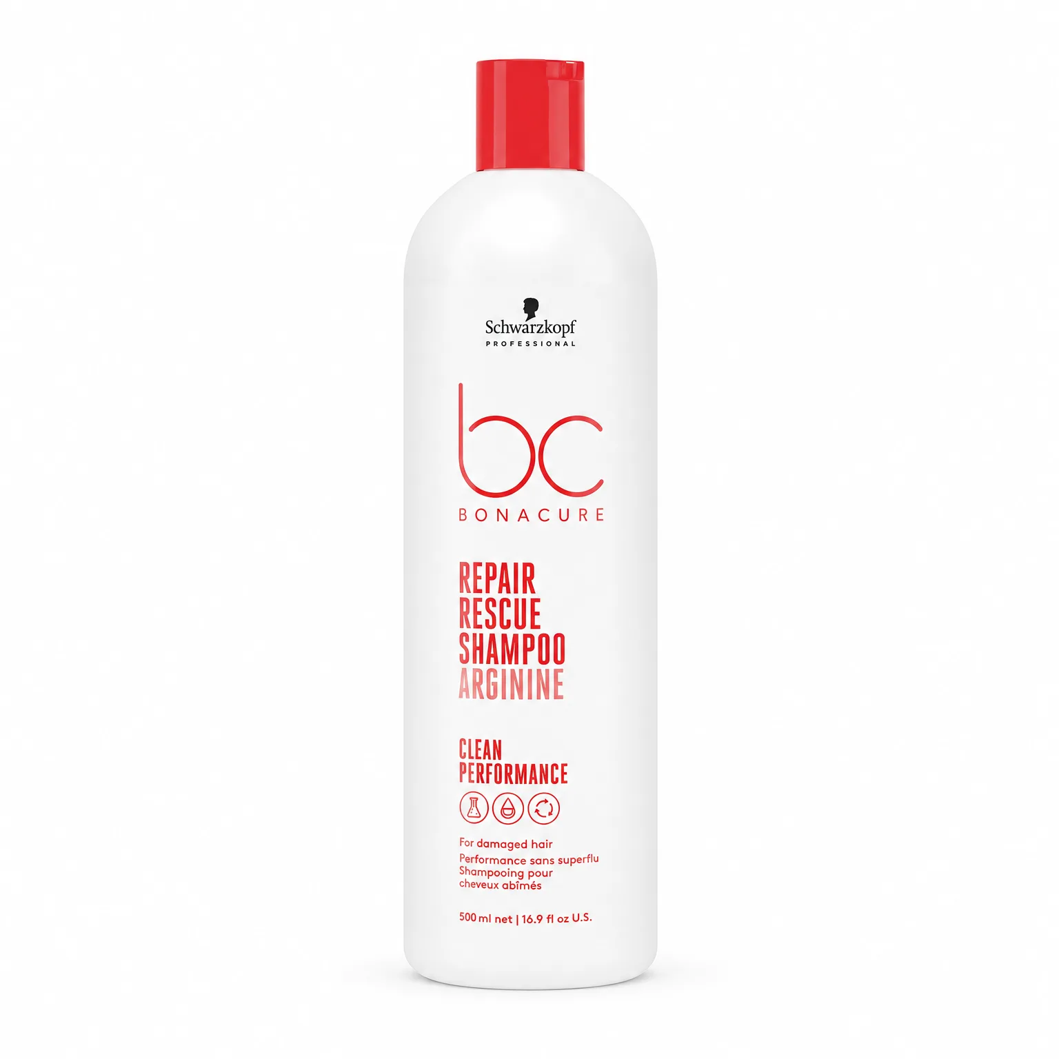 שמפו מיסלרי BC Peptide Repair Rescue לשיער עבה ופגום — 500ml