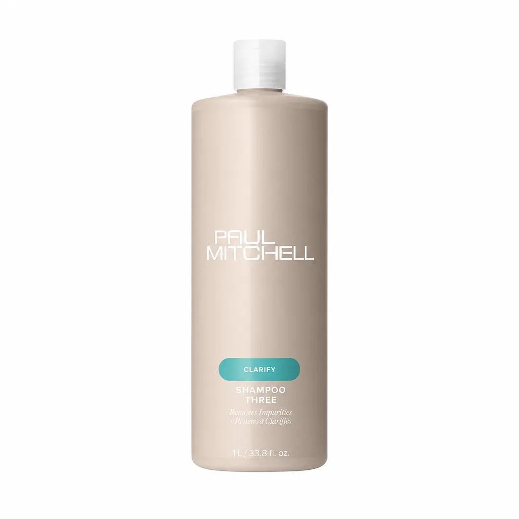 שמפו 3 לניקוי עמוק מכלור ומזהמים 1000 מ"ל - Paul Mitchell