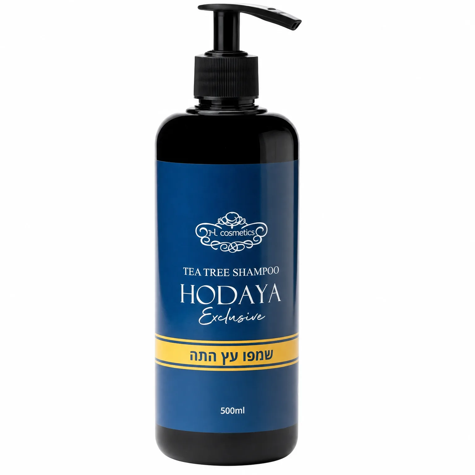 שמפו עץ התה HODAYA לטיפול בקשקשים וסבוריאה 500 מ"ל